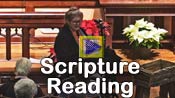 Scripture reading of Matthew 1:18-25