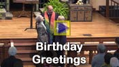 Click here to watch Birthday greetings