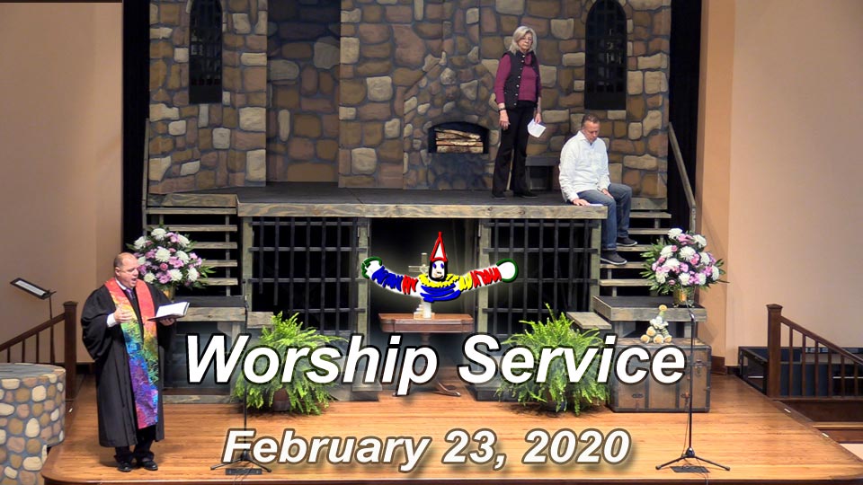 Asbury Memorial Church worship service for February 23, 2020, 7th Sunday after Epiphany Sunday