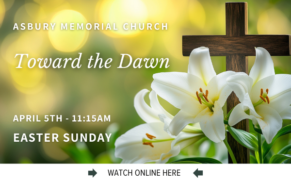 The Online worship service from Asbury Memorial Church, Savannah, GA