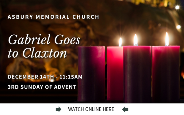 The Online worship service from Asbury Memorial Church, Savannah, GA