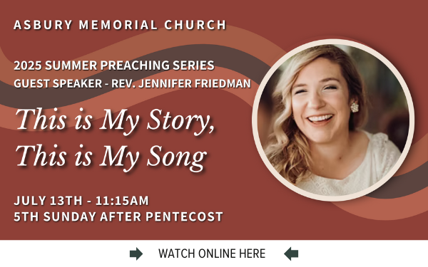 The Online worship service from Asbury Memorial Church, Savannah, GA