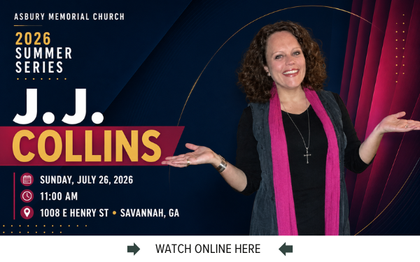 The Online worship service from Asbury Memorial Church, Savannah, GA