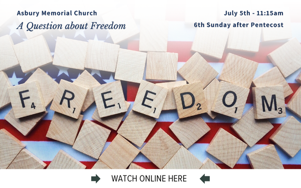 The Online worship service from Asbury Memorial Church, Savannah, GA