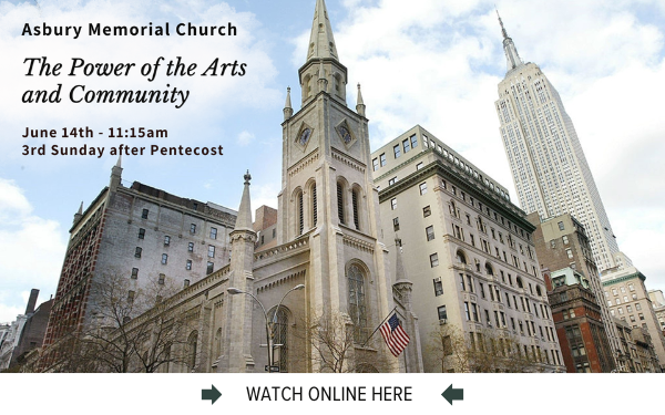 The Online worship service from Asbury Memorial Church, Savannah, GA