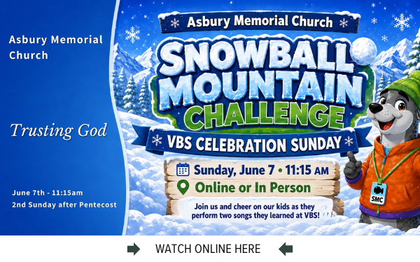 The Online worship service from Asbury Memorial Church, Savannah, GA