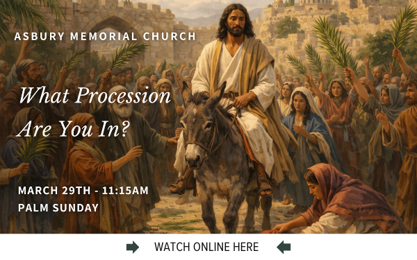 The Online worship service from Asbury Memorial Church, Savannah, GA